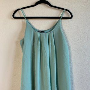 Light Green Business Casual Tank Top